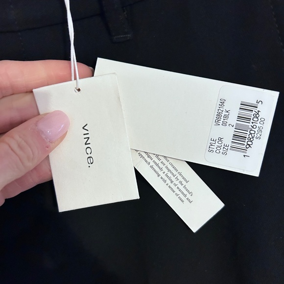 NWT Vince Black Suit Pants in Size 2 - Picture 2 of 3